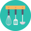 food and restaurant,kitchen,mixer,tools,spatula,kitchen tools,whisk,ladle
